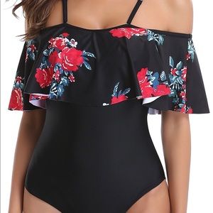 Off the shoulder bathing suit